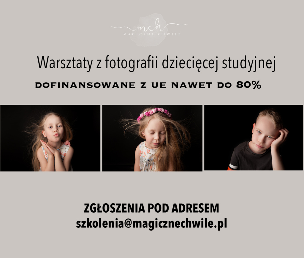 Szkolenia fotograficzne dofinansowane z UE