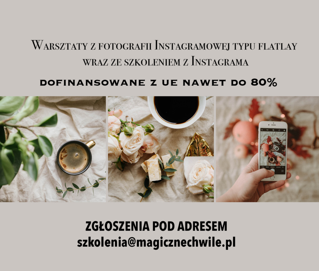 Szkolenia fotograficzne dofinansowane z UE